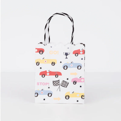 Bolsa papel coche vintage / 8 uds.