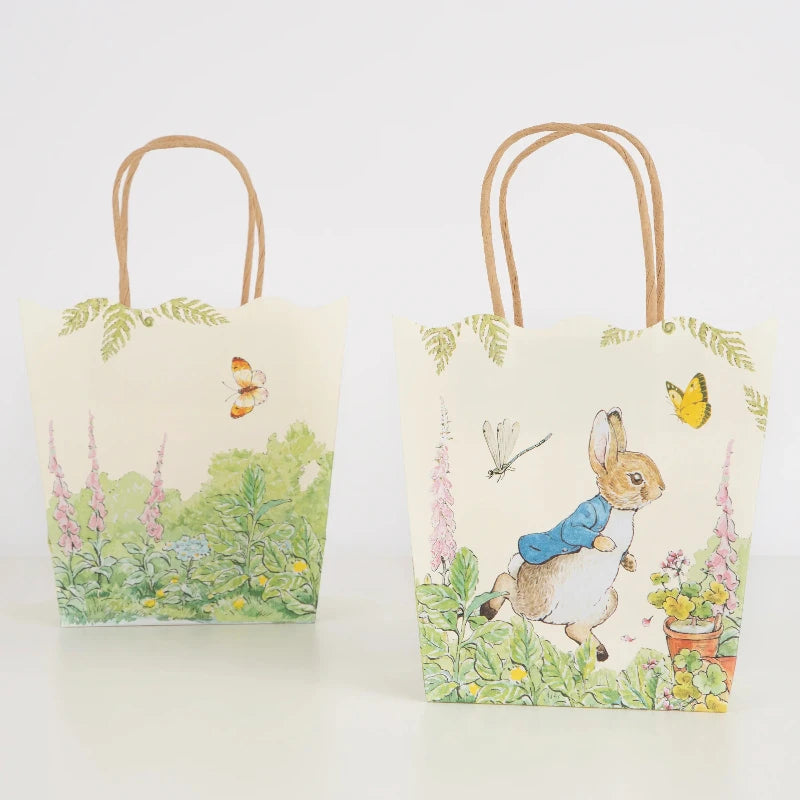 Bolsas con asa Peter Rabbit y Amigos en el jardín