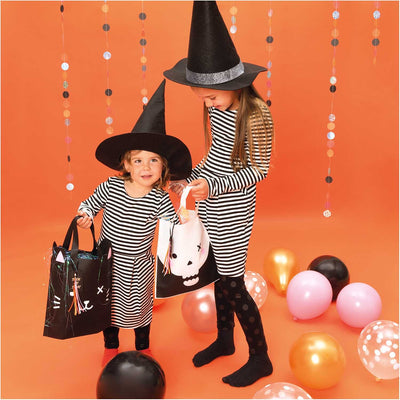 Bolsa Trick or Treat gato con decoración