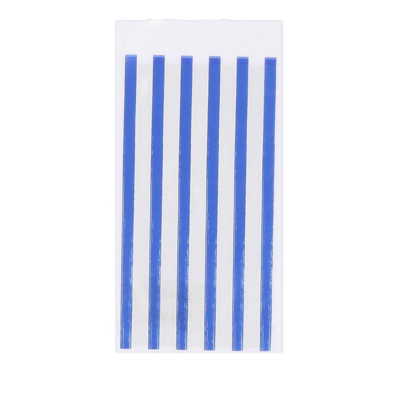 Bolsa de celofán rayas azules 10 uds.