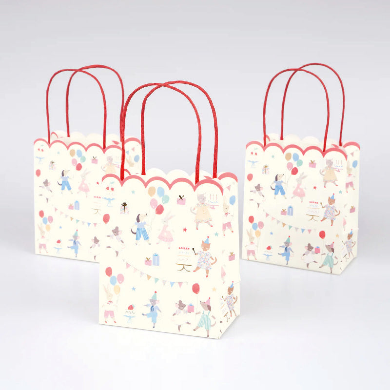 Animal Friends paper bags / 8 pcs.