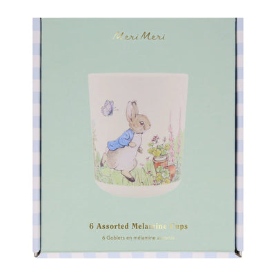 Peter Rabbit Melamine Cups / 6 pcs.