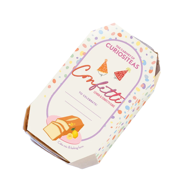 Mezcla para hornear de Pastel de limón y confetti