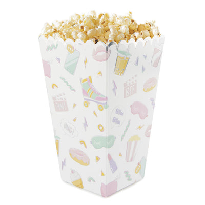 Pajama Party popcorn box / 8 units.