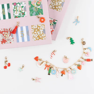 Liberty Advent Calendar Charm Bracelet