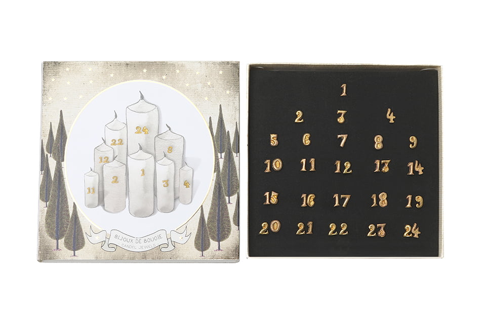 Jewel numbers for Advent candles