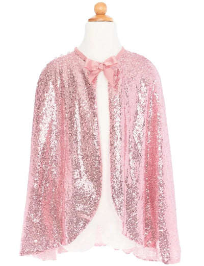 Basic pink sequin cape costume