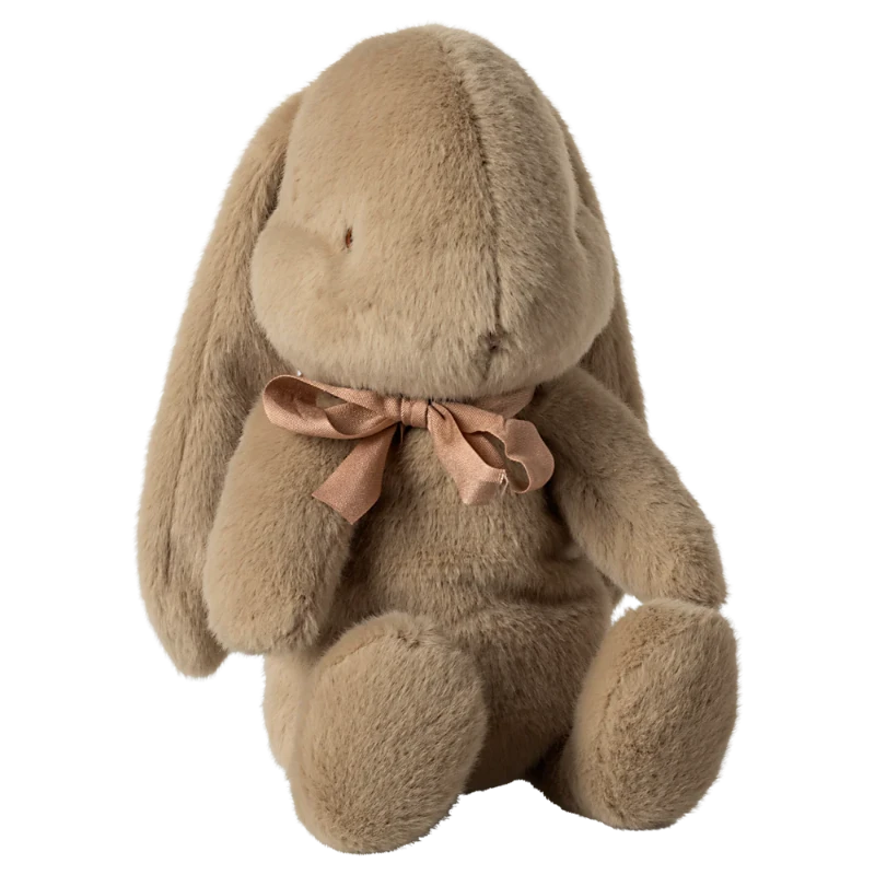 Cream stuffed bunny with bow M