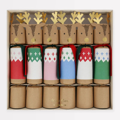 Reindeer crackers with jersey