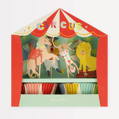 Kit Cupcake Circus / 24 uds.