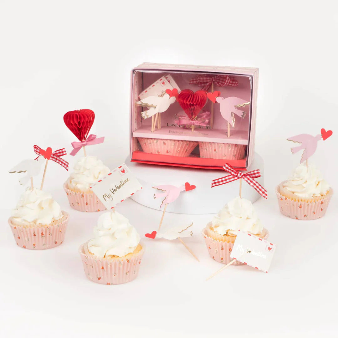 Kit de cupcake periquito