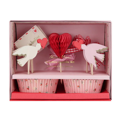 Kit de cupcake periquito