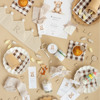 Invitaciones personalizadas Teddy