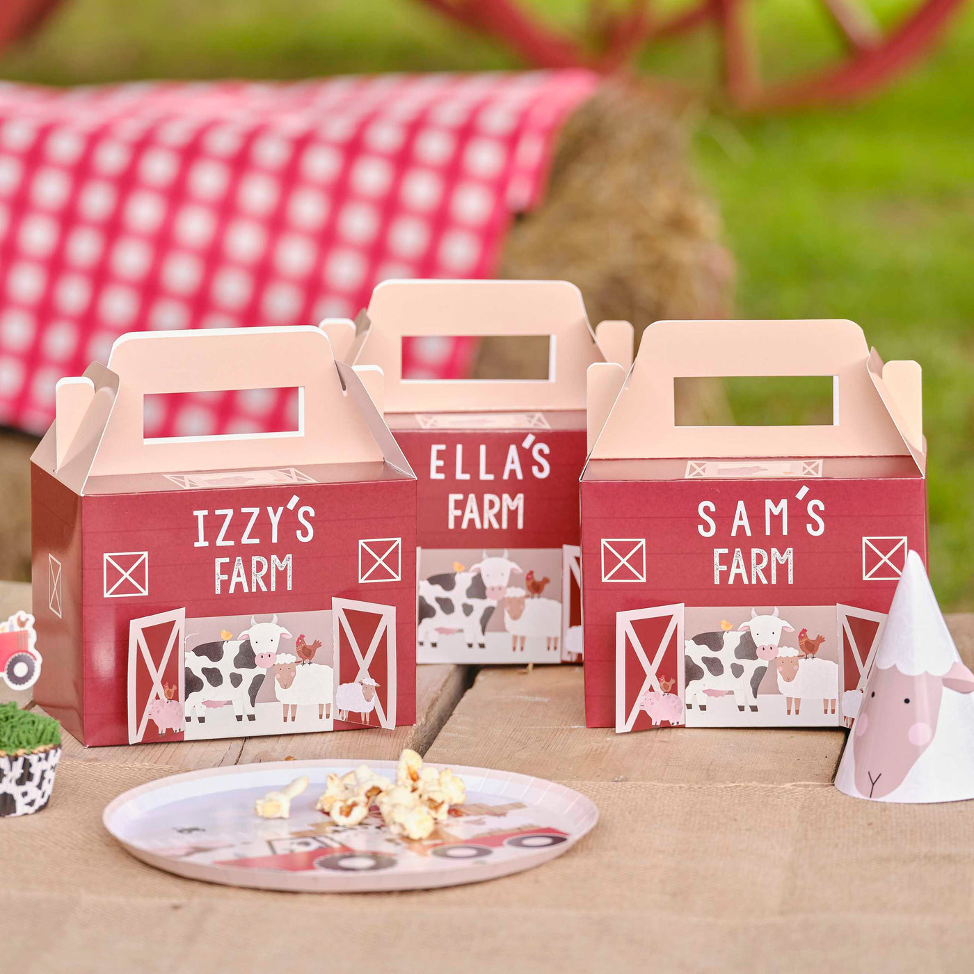 Customizable farm picnic box / 5 u.