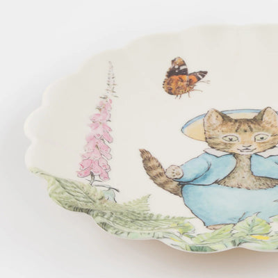 Prato de melamina Peter Rabbit / 6 peças.