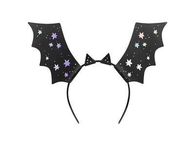 Diadema Halloween murciélago iridiscente DIY / 4 uds.