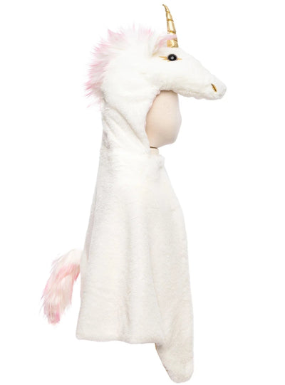 Disfraz capa manta unicornio rosa