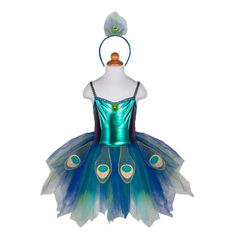 Blue peacock costume