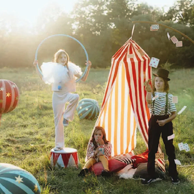 Red Circus Canopy