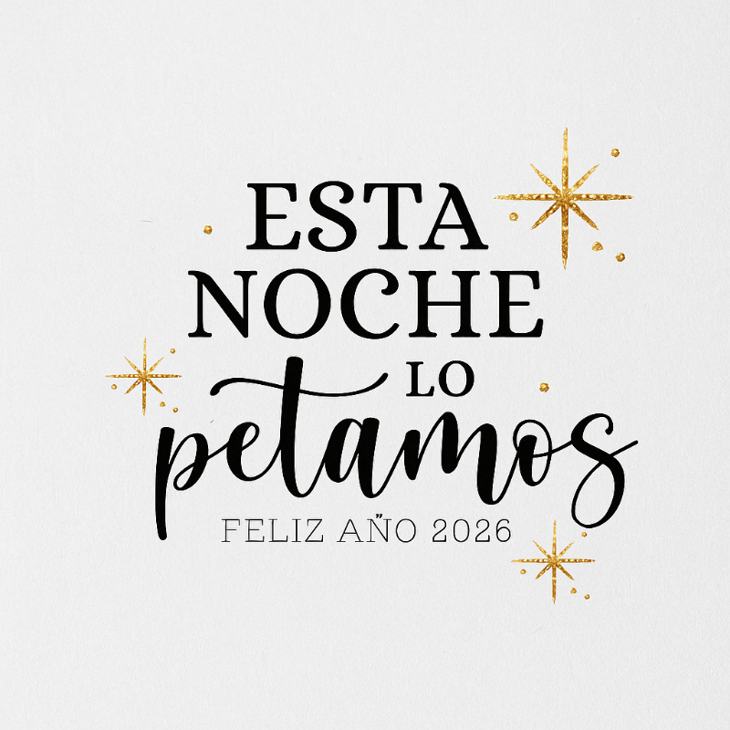 Cotillón BASIC ESTA NOCHE LO PETAMOS