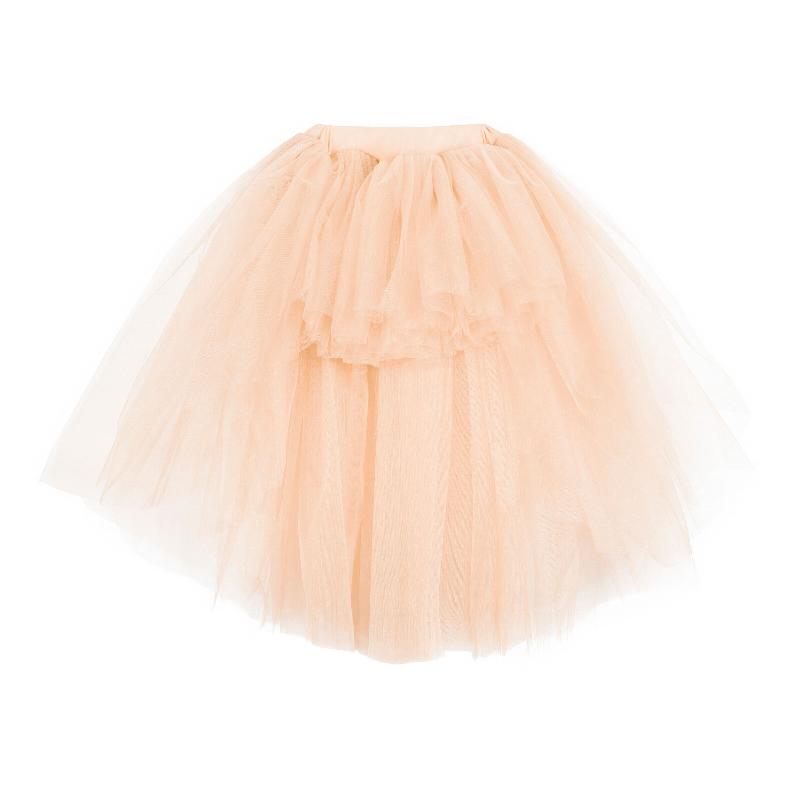 Asymmetrical Skirt Peach Tutu