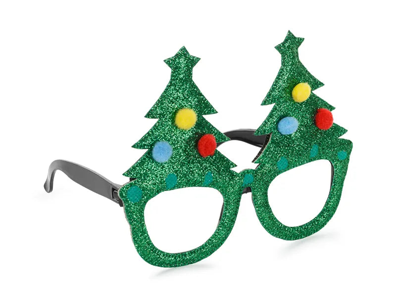 Óculos de Natal Árvore de Natal