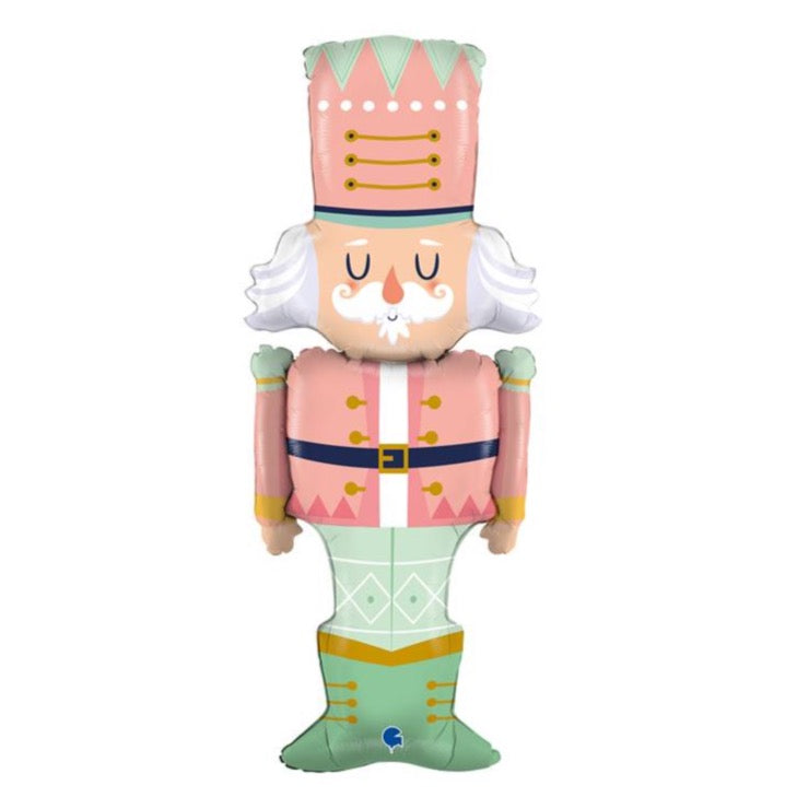 XL pastel nutcracker balloon