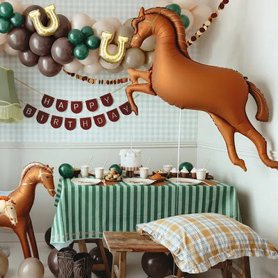 Globo foil caballo