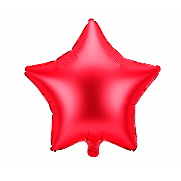 Globos estrellas BASIC personalizadas hinchadas con helio