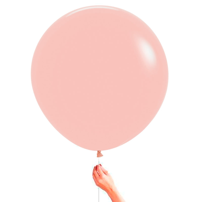 XL Balloon Matte Pastel Melon Latex