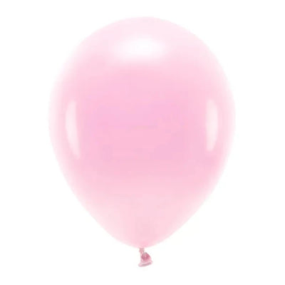 Pastel pink ECO balloons / 10 pcs.