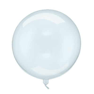 Globo Bubble transparente celeste 100% Bio