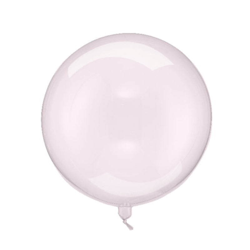 Pink Transparent Bubble Balloon