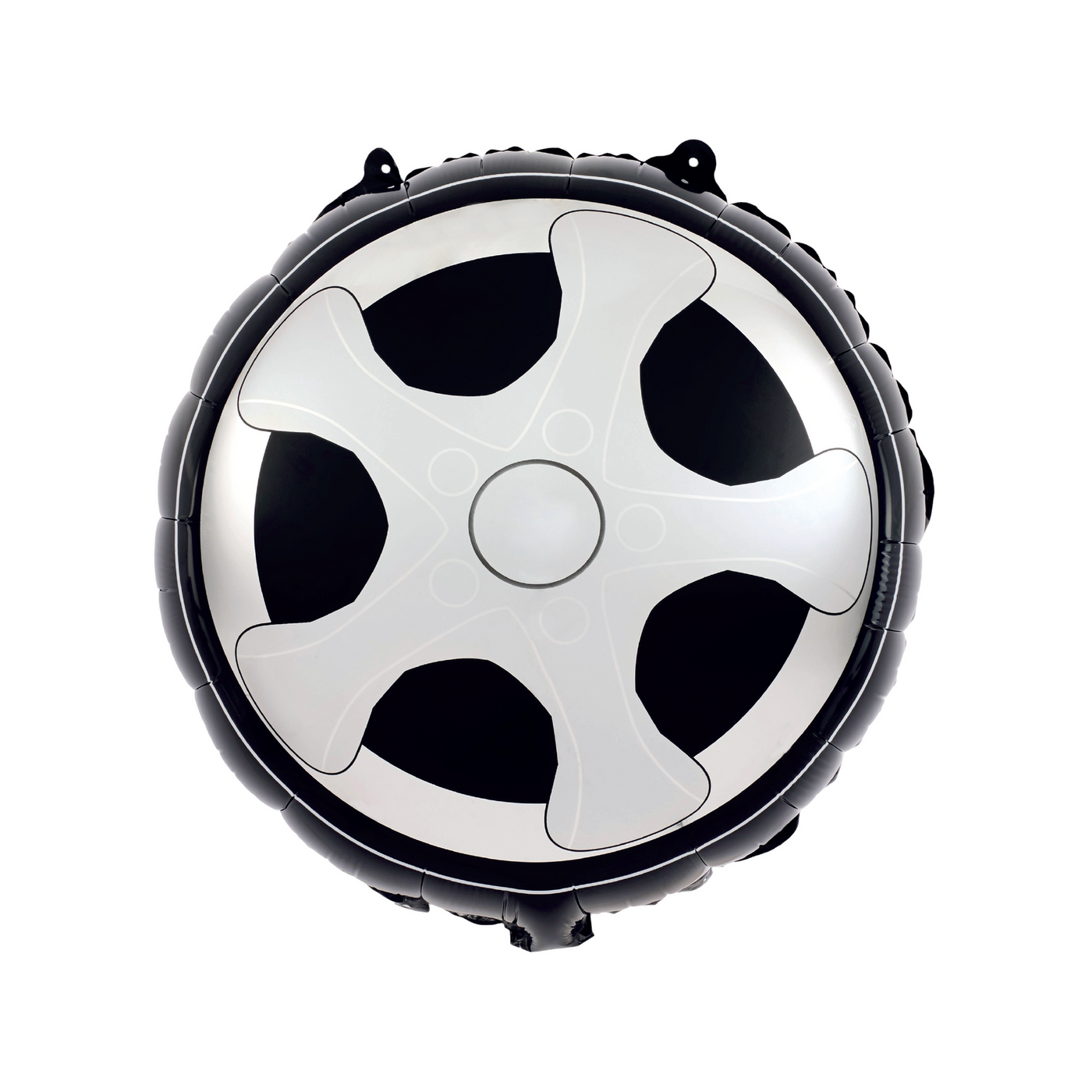 Globo foil rueda de coche de carreras