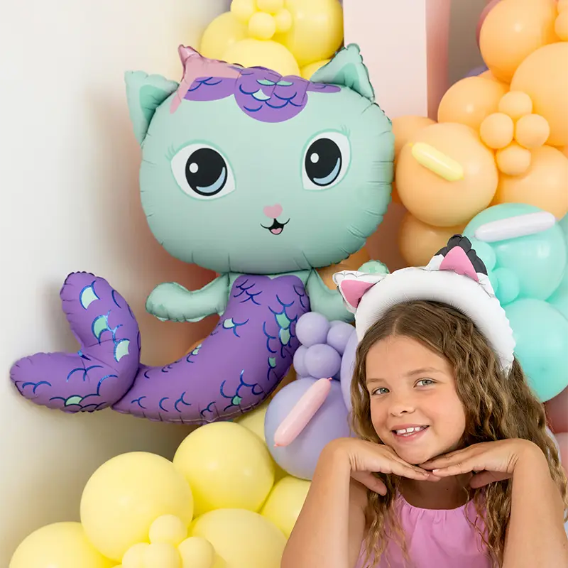 Balão metalizado Siregata 'A casa de bonecas da Gabby'