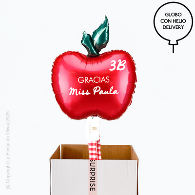 Bouquet globos hinchados Profesora