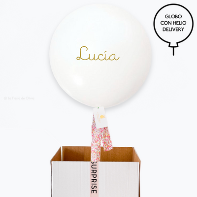 ICONIC PREMIUM Balloon White inflated