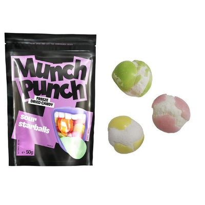 Golosina ácida liofilizadas Munch Punch