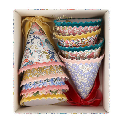 Gorritos Liberty London terciopelo / 8 uds.