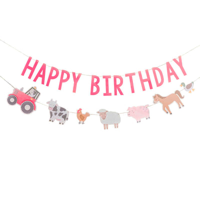 Happy Birthday Garland Farm Baby