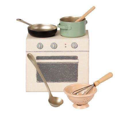 Kit de cozinha miniatura Maileg