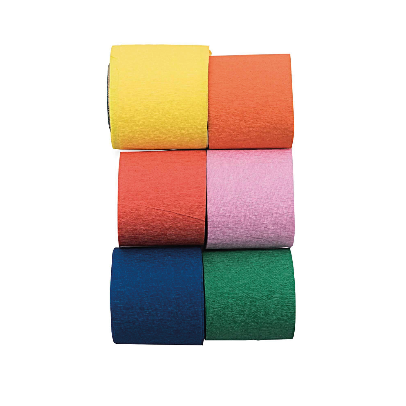 Cintas crepé Multicolor / 6 uds.