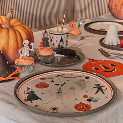 I'ts Halloween Plate / 8 pcs.