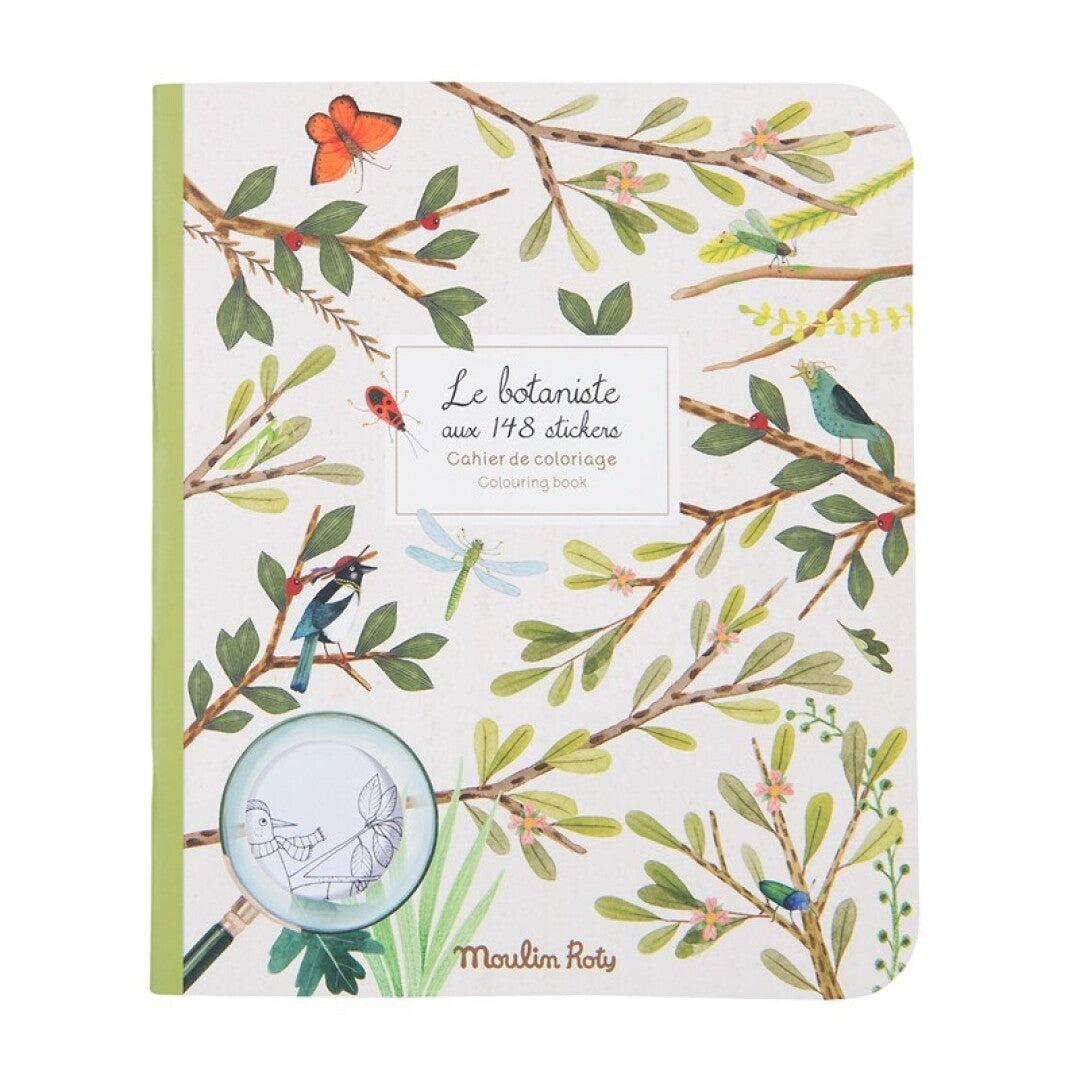Cuaderno de pegatinas El Botanista