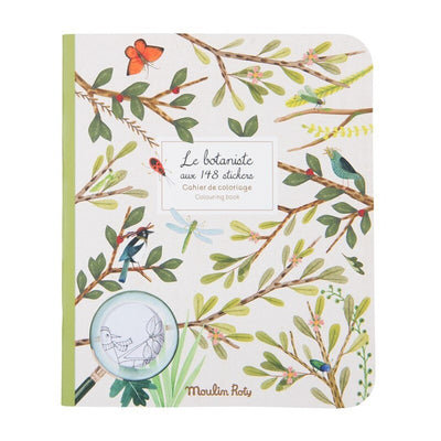Cuaderno de pegatinas El Botanista