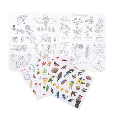 Cuaderno de pegatinas El Botanista
