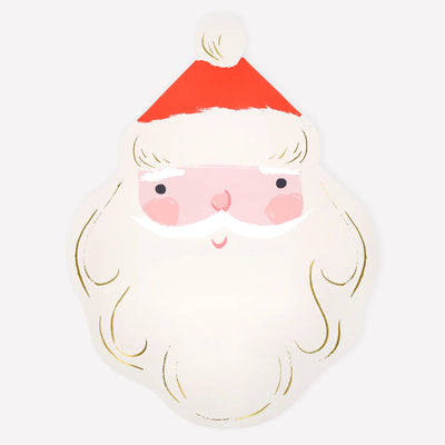Santa Claus paper placemats / 12 pcs.