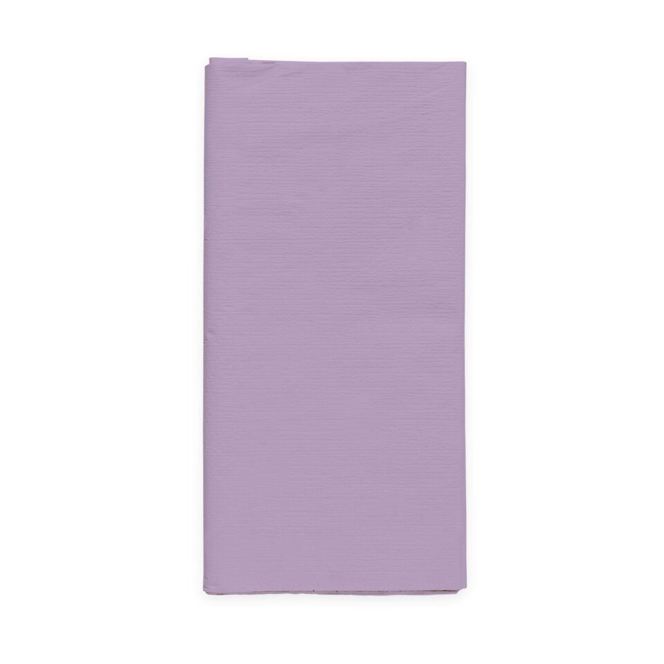 Toalha de mesa de papel cor-de-rosa