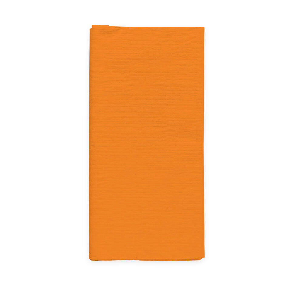 Mantel papel naranja basic