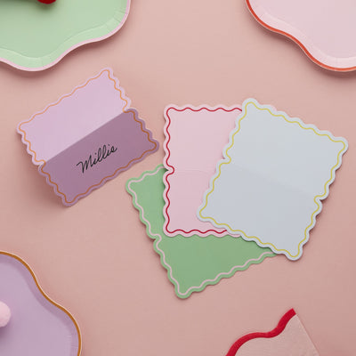 Marcadores pastel wavy / 8 uds.